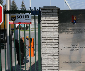 Awaria w oczyszczalni ścieków Czajka
