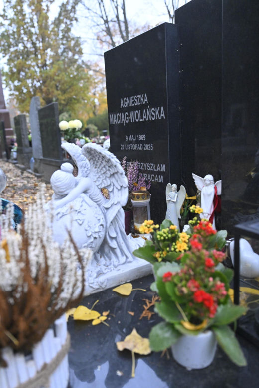 Tak wygląda grób Agnieszki Maciąg
