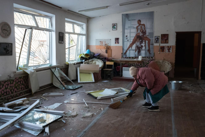 Kijów po rosyjskim ostrzale 3.02.2026