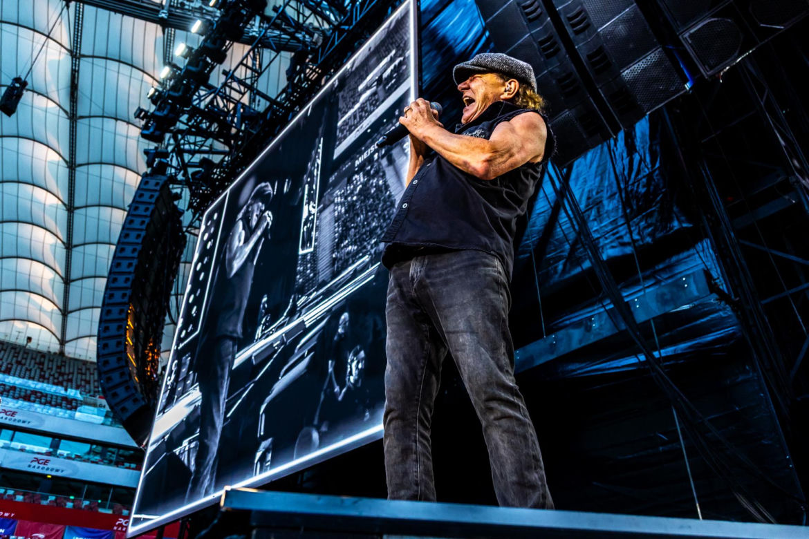 Koncert AC/DC w Warszawie (4.07.2025) - część druga. Organizatorem koncertu jest Live Nation
