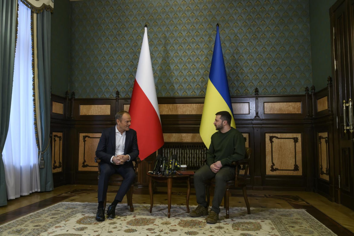 Premier Donald Tusk spotkał się w Kijowie z prezydentem Wołodymyrem Zełenskim