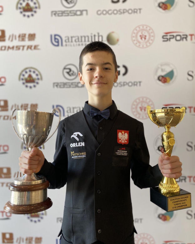 Michał Szubarczyk, polski mistrz snookera
