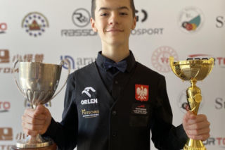 Michał Szubarczyk, polski mistrz snookera