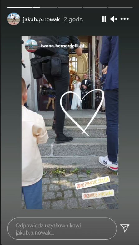 Siostra Królikowskiego wyszła za mąż. Julia już po ślubie
