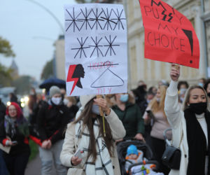 Koszalin: Protest kobiet na ulicach miasta