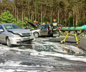 Wypadek w podbydgoskim Stryszku [ZDJĘCIA]