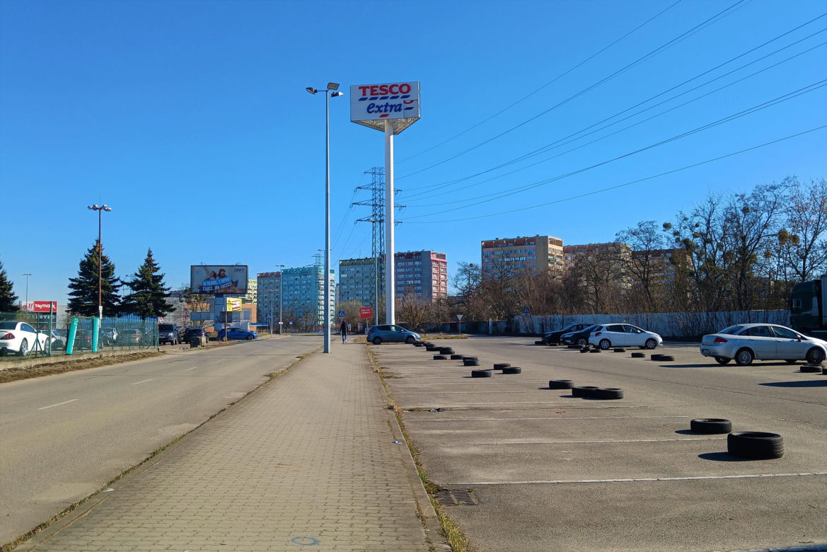 Przebudowa dawnego Tesco