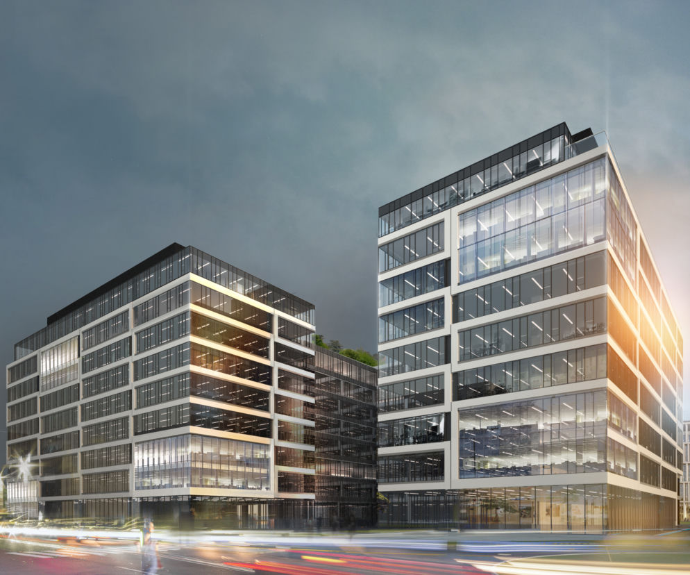 II etap budowy kompleksu Gdański Business Center