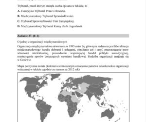 Matura próbna 2020 WOS
