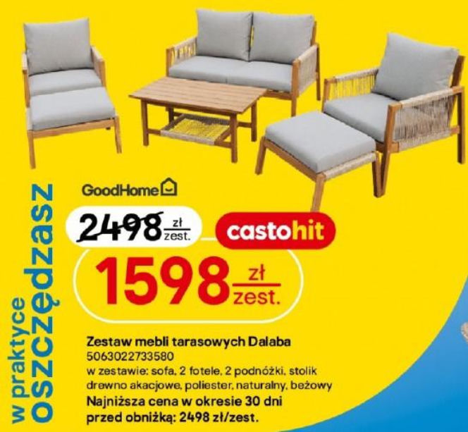promocja na meble w Castoramie