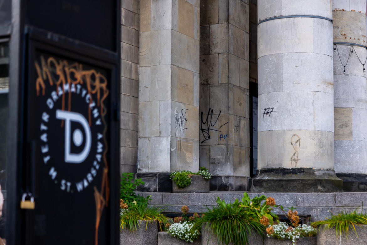 Graffiti w Warszawie – Teatr Dramatyczny