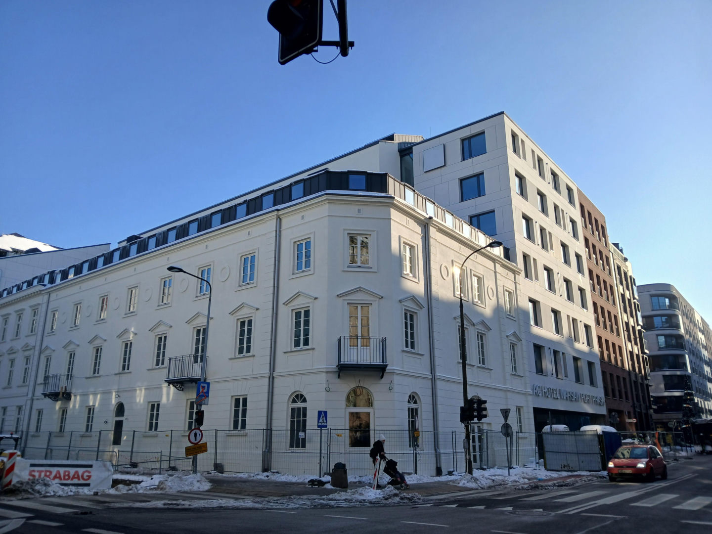 AC Hotel Warsaw Port Praski w budowie