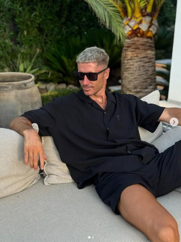 Robert Lewandowski przefarbował się na blond