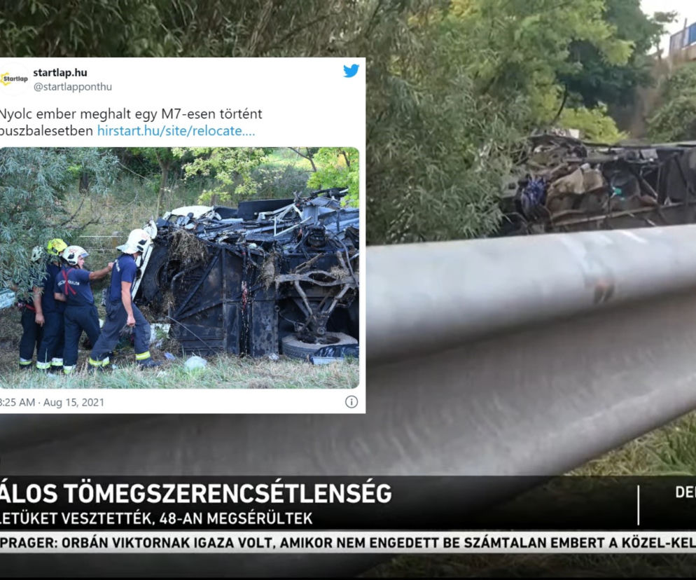 wypadek na Węgrzech