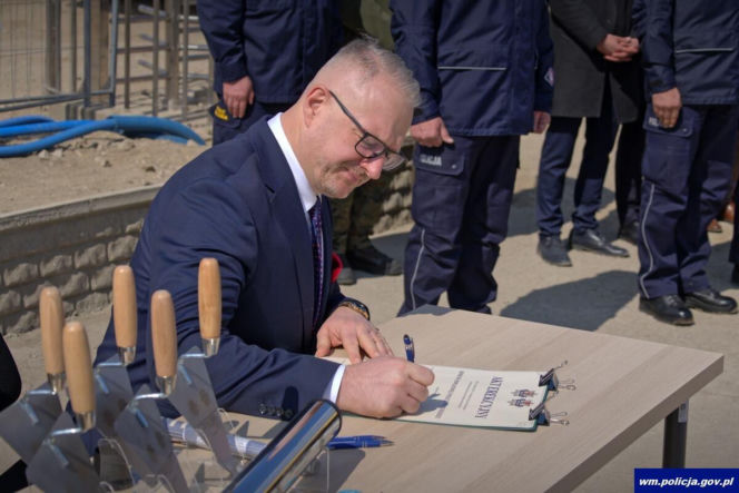 Nowoczesna Komenda Powiatowa Policji w Ostródzie. Ma być gotowa za rok!