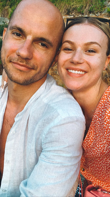 Natalia Maliszewska i jej narzeczony Piotr Michalski