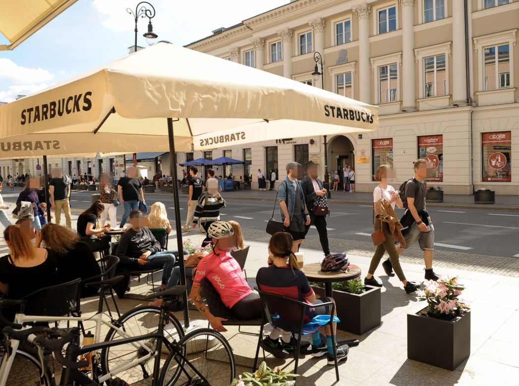 Warszawa świętowała luzowanie obostrzeń