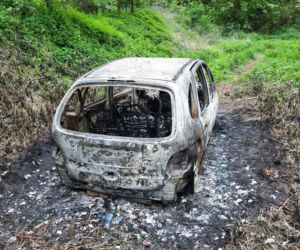 ukradli auto i je spalili
