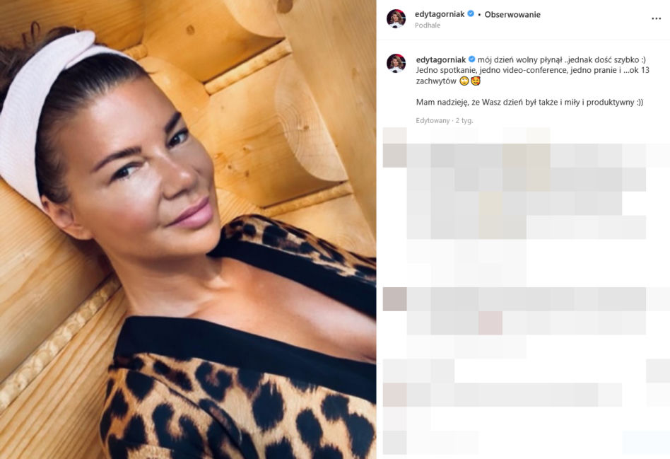 Edyta Górniak-przez pełnię księżyca boli mnie kość ogonowa