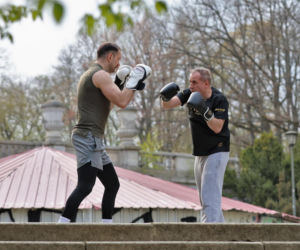 Łukasz Mejza uczył boksu pod chmurką Przemysława Czarneckiego