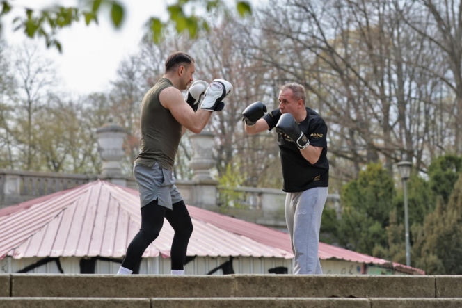 Łukasz Mejza uczył boksu pod chmurką Przemysława Czarneckiego