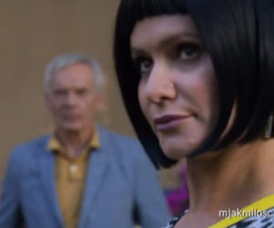 M jak miłość, Sandra (Anna Oberc), Filarski (Andrzej Precigs)