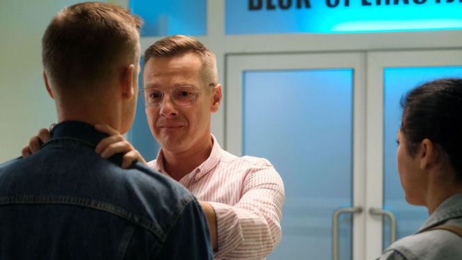 M jak miłość odc. 1907. Franka (Dominika Kachlik), Paweł (Rafał Mroczek), Piotrek (Marcin Mroczek)