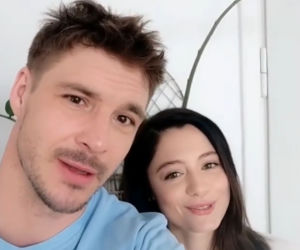 Mikołaj Roznerski i Adriana Kalska na Instagramie