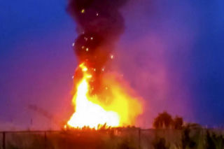 Piorun trafił prosto w dinozaura! Zobacz, co z niego zostało