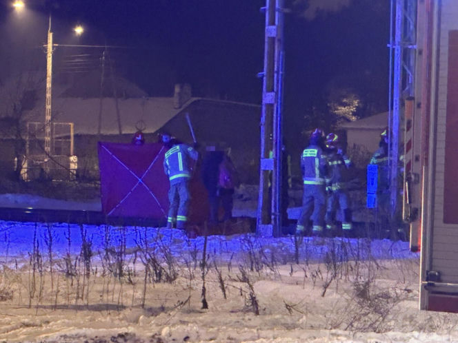 Śmiertelne potrącenie pieszej przez pociąg na Patriotów