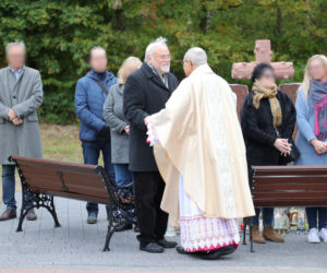Poświęcenie nowego nagrobka Krzysztofa Krawczyka