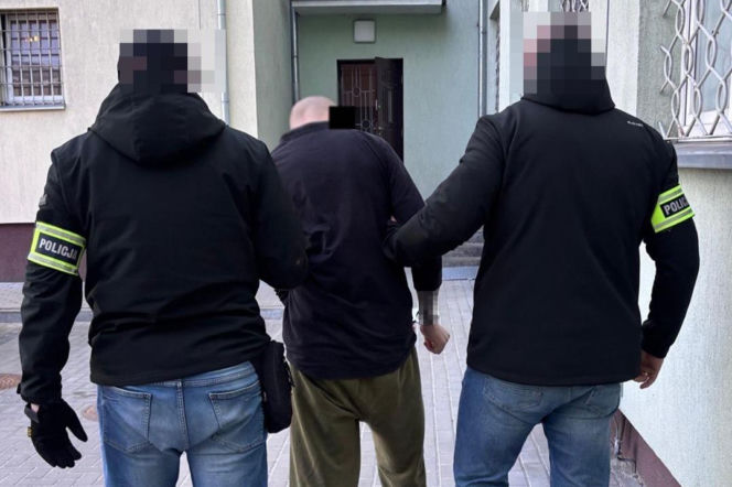 Zatrzymanie 23-letniego agresora