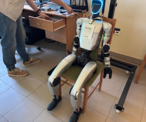 Robot humanoidalny nowosądeckiej ANS