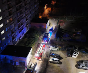 Nocny pożar w Warszawie, ewakuowano mieszkańców