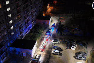 Nocny pożar w Warszawie, ewakuowano mieszkańców