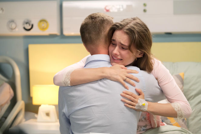 M jak miłość odc. 1903. Paweł (Rafał Mroczek), Franka (Dominika Kachlik)