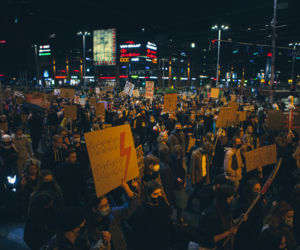 Protest kobiet we Wrocławiu