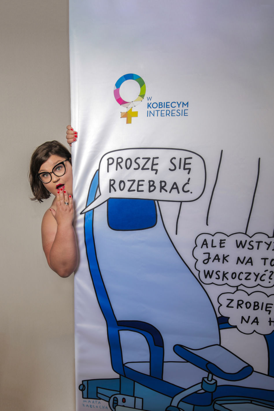 Dominika Gwit rozebrała się w szczytnym celu