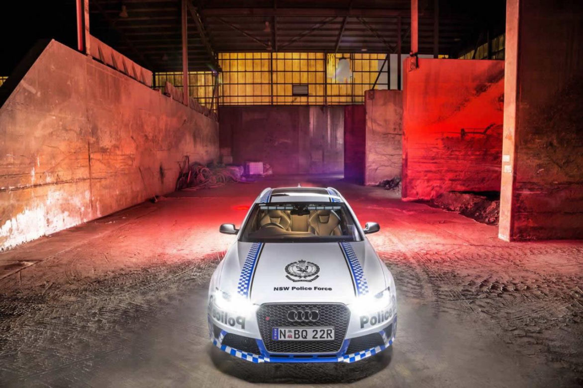 Audi RS4 Avant w służbie australijskiej policji