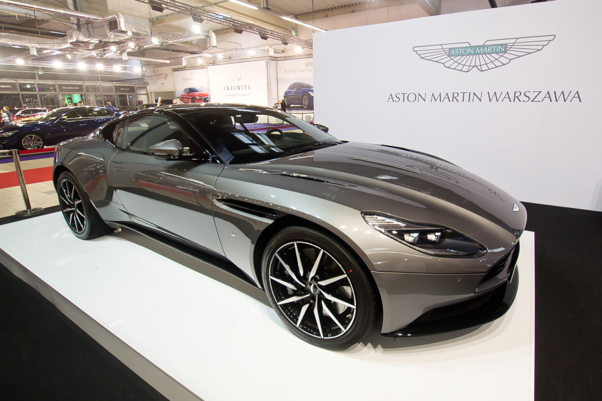Aston Martin DB11 na Warsaw Moto Show 2016