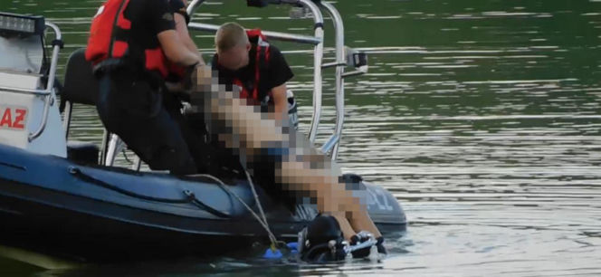 Woda pochłonęła młodego mężczyznę: Tragiczny wypadek na Gliniankach w Zielonce