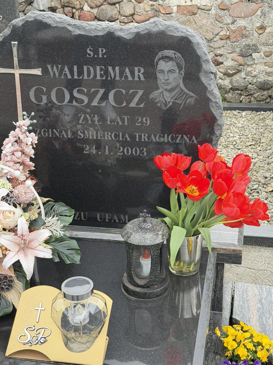 Grób Waldemara Goszcza