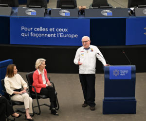 Uroczystość wręczenia Europejskich Orderów Zasługi