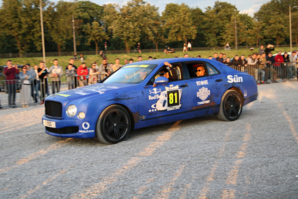 Gumball 3000 2017 w Polsce, Warszawa Stadion Narodowy
