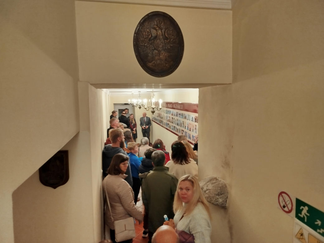 Podczas Nocy Muzeów Siedlczanie mogli poznać historię Pałacu Ogińskich i ciekawostki o mieście