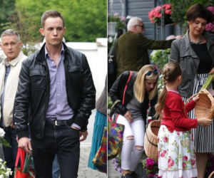 M jak miłość odcinek 1254 Marysia (Małgorzata Pieńkowska) Artur (Robert Moskwa) Basia (Maja Wudkiewicz)