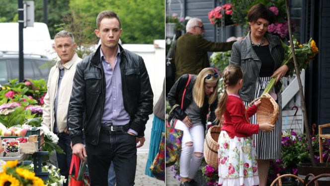 M jak miłość odcinek 1254 Marysia (Małgorzata Pieńkowska) Artur (Robert Moskwa) Basia (Maja Wudkiewicz)