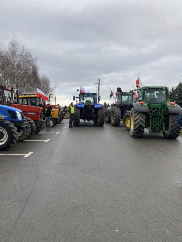 Strajk rolników w Tarnowie, 20.02.2024