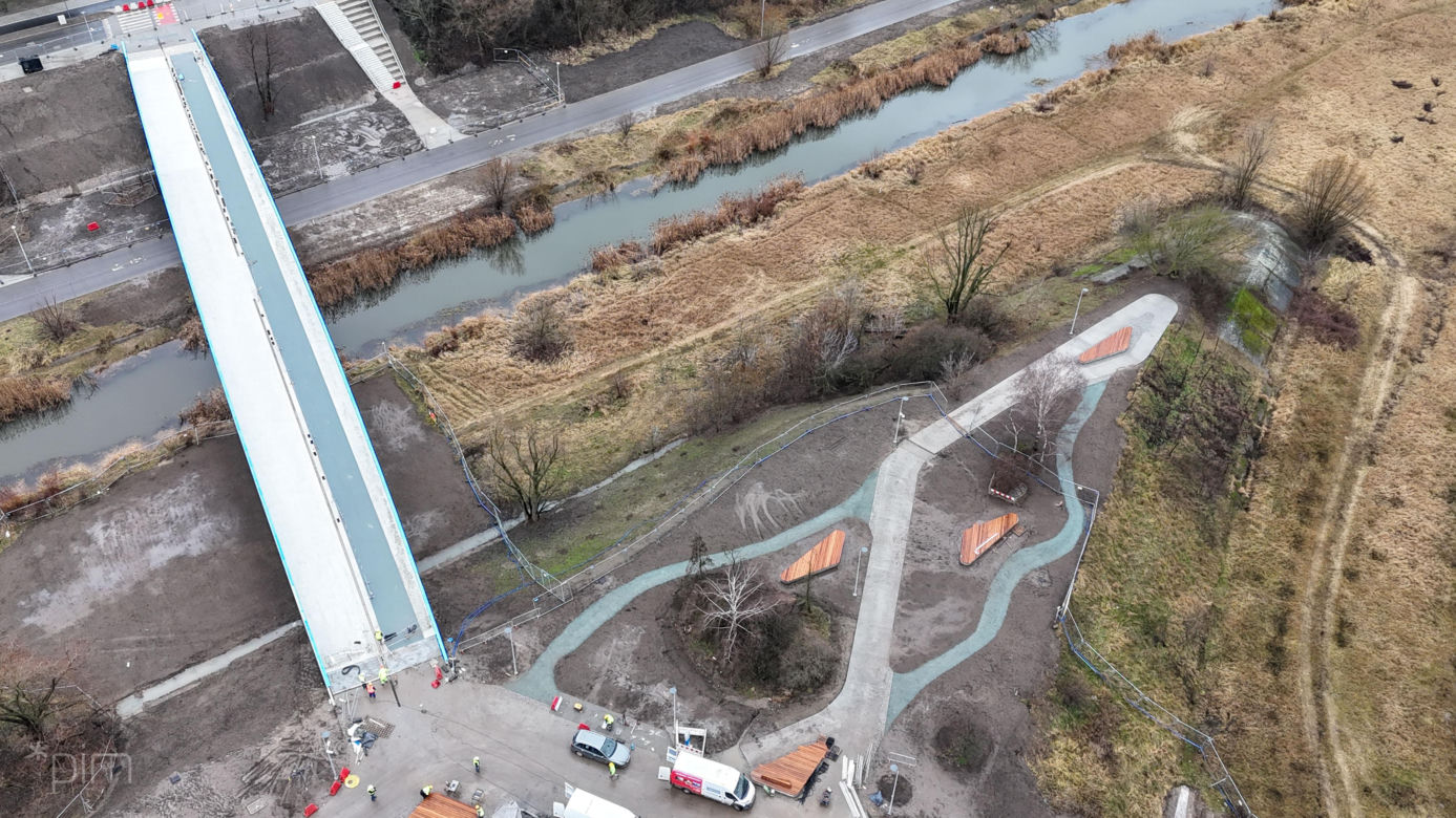 Nowe mosty Berdychowskie w Poznaniu