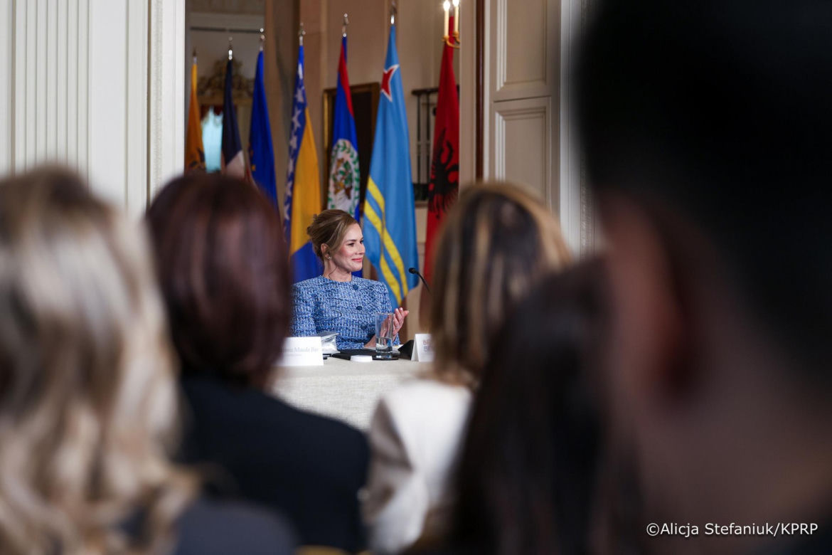Marta Nawrocka zabrała głos w Waszyngtonie